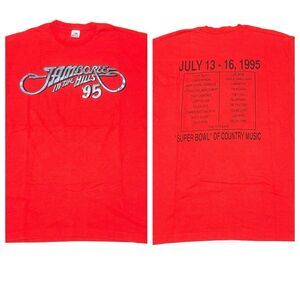 Vintage 1995 Jamboree In The Hills 1995 Country Music Festival T‎ Shirt FITS M